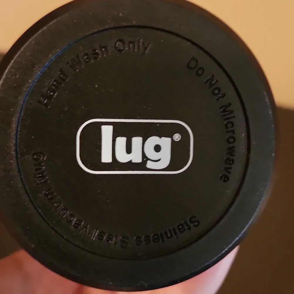 Lug Black and White Floral Thermos/water Bottle - Picture 4 of 10